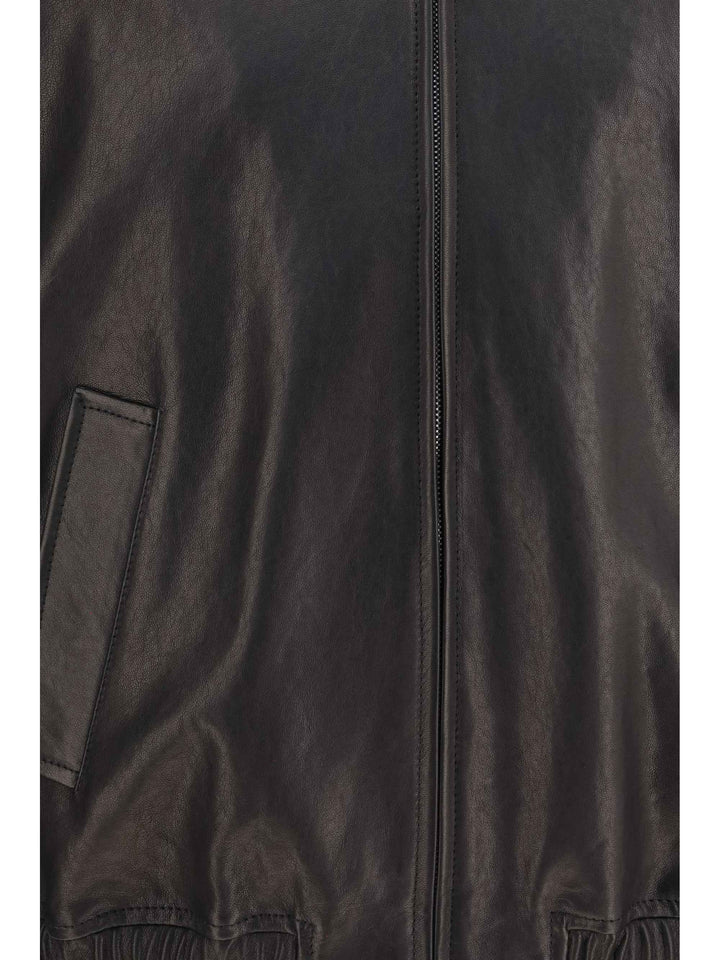 Leather Zip Jacket