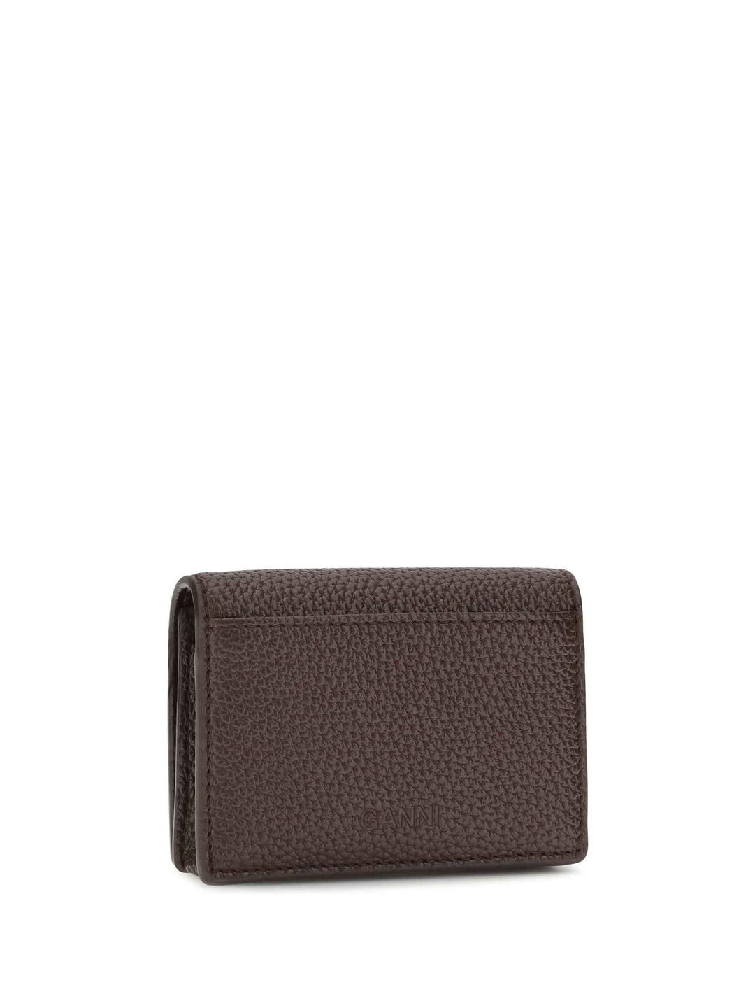 Flap Card Holder in grained leather