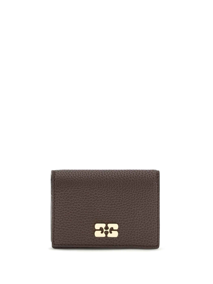 Flap Card Holder in grained leather