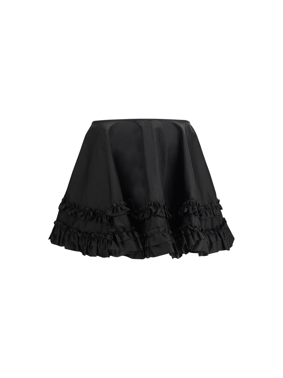 Duchesse Nylon Mini Frill Skirt 2