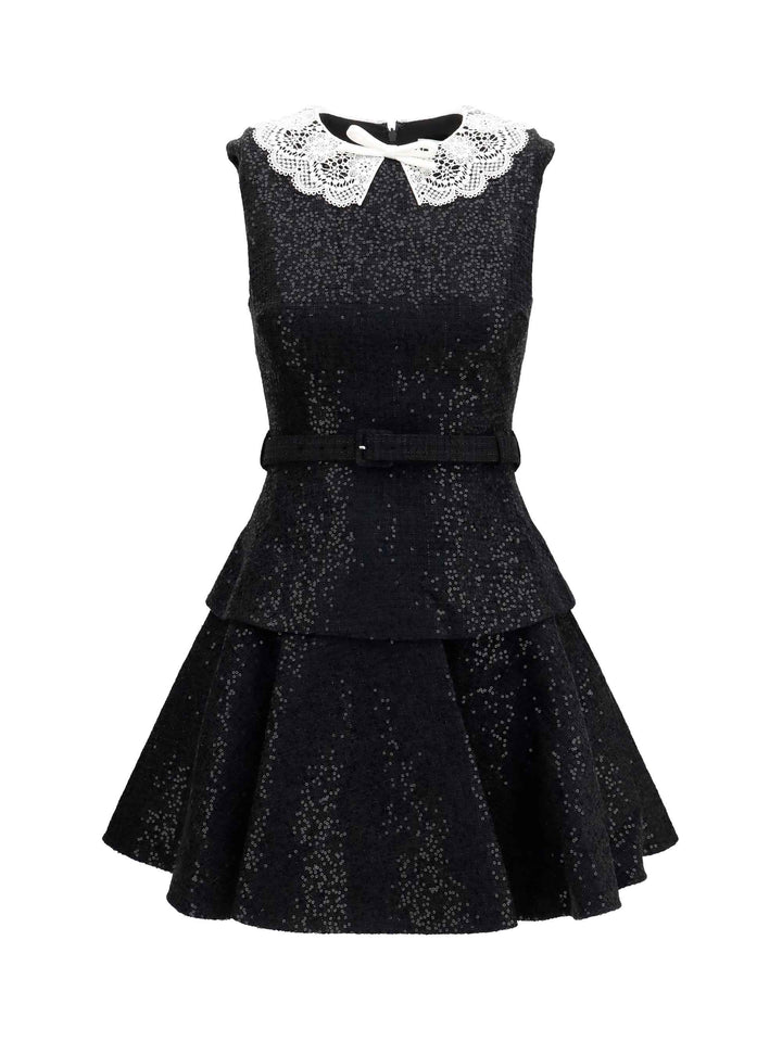 Sequin bouclé Dress