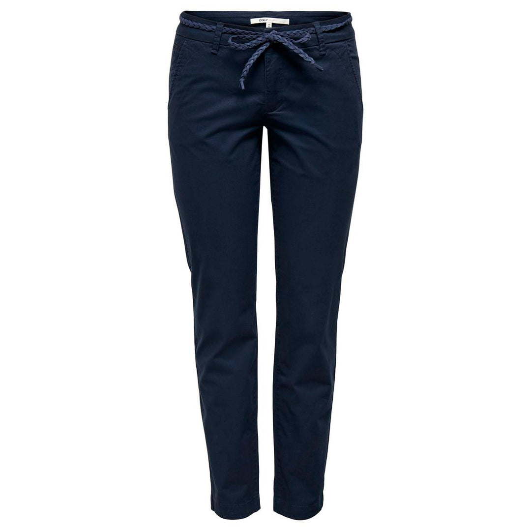 Only Trousers in blue SYNC2FASHION-335764