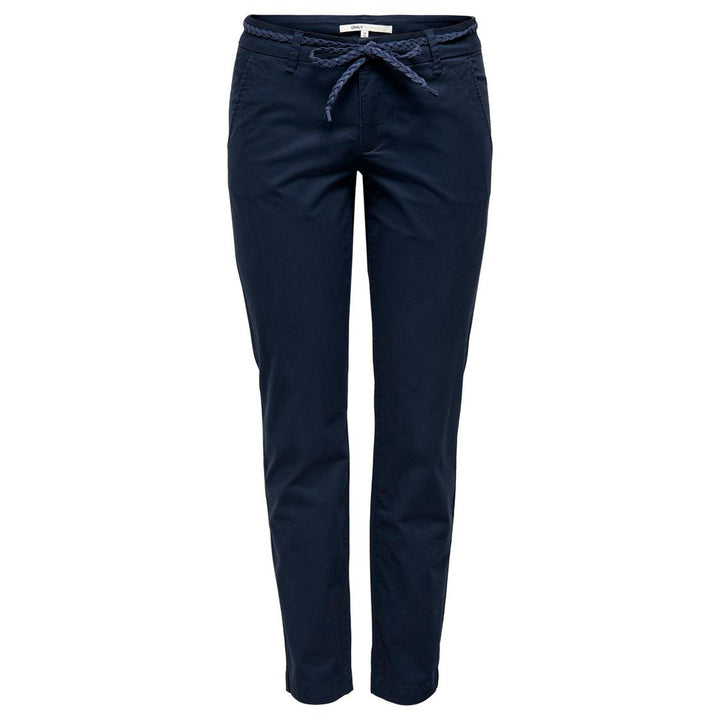 Only Trousers in blue SYNC2FASHION-335764