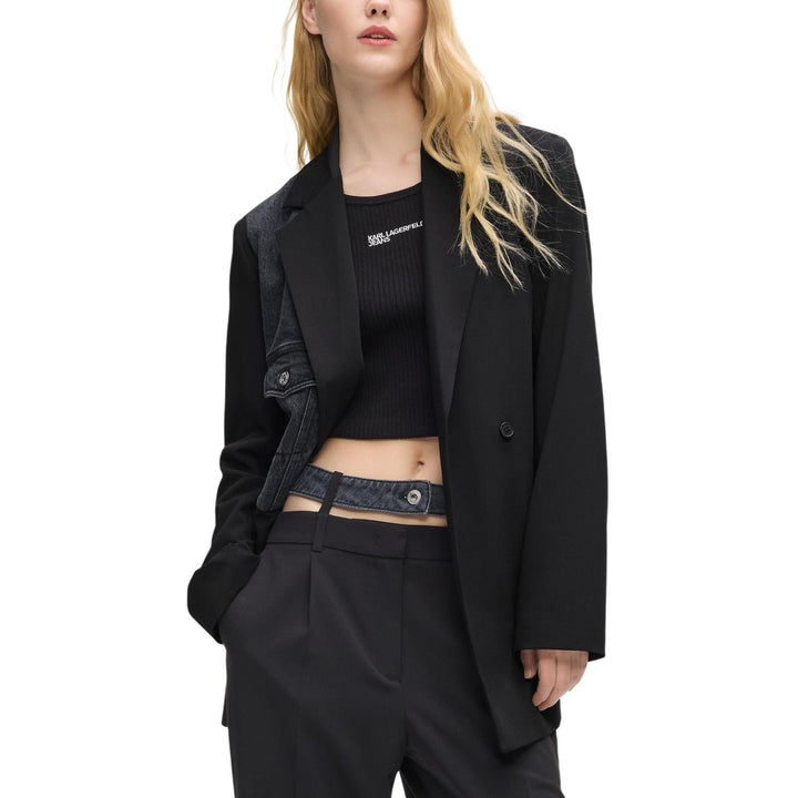 Karl Lagerfeld Jeans Blazer in black SYNC2FASHION-2452513