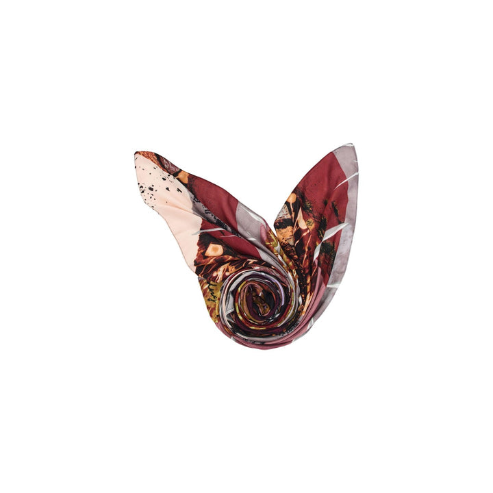 Desigual Scarves in bordeaux