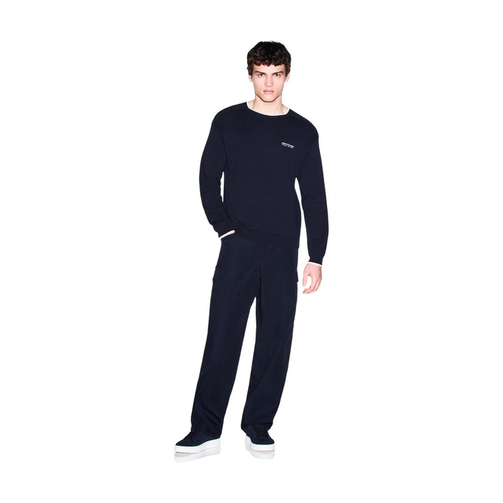 Armani Exchange Knitwear in blue 8050874069254