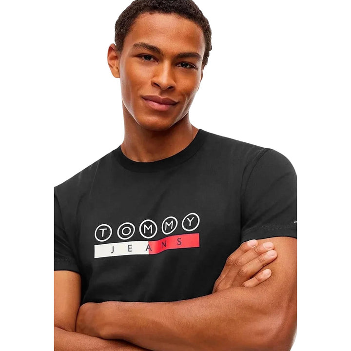 Tommy Hilfiger Jeans T-shirts in black 8721441607208