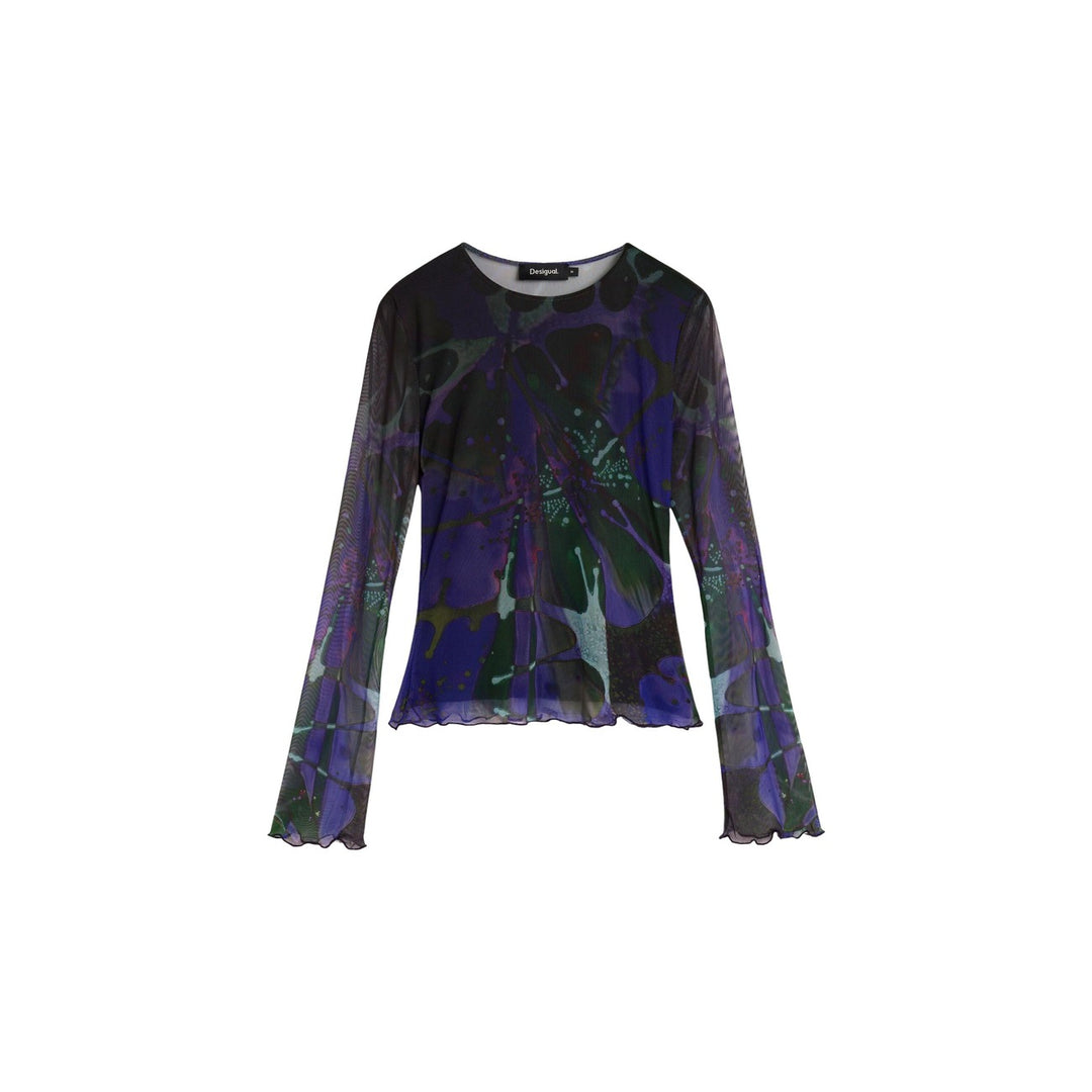 Desigual T-shirts in purple