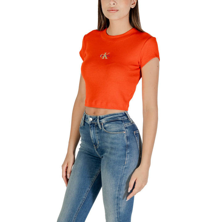 Calvin Klein Jeans Tops in red