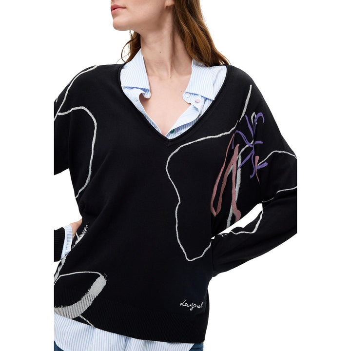 Desigual Knitwear in black 8445110854624