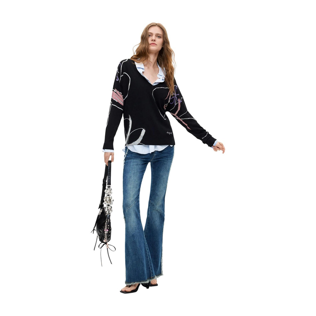 Desigual Knitwear in black 8445110854624