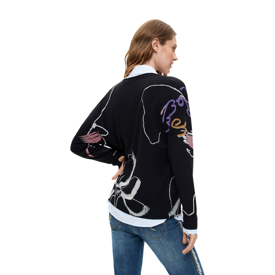 Desigual Knitwear in black 8445110854624