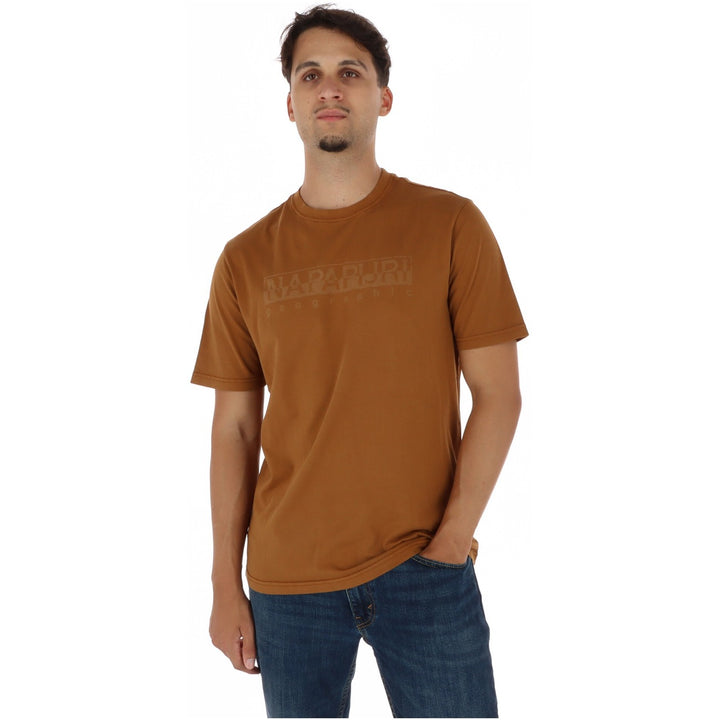 Napapijri T-shirts in camel