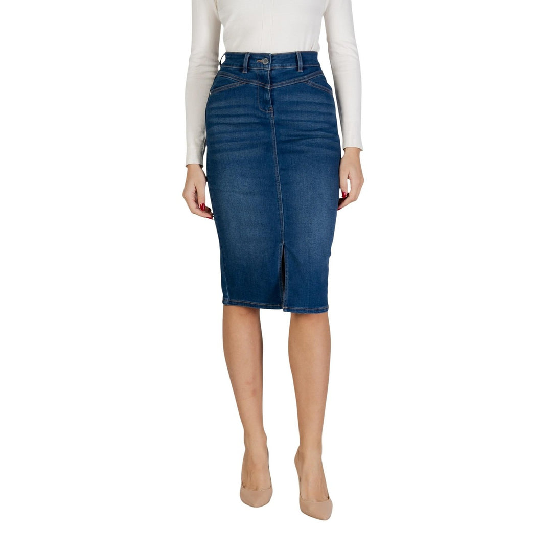 Morgan De Toi Skirt in blue SYNC2FASHION-2450867