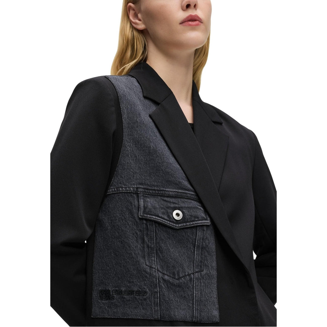 Karl Lagerfeld Jeans Blazer in black SYNC2FASHION-2452513