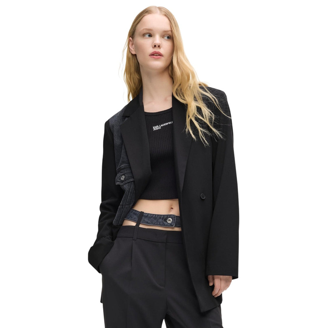 Karl Lagerfeld Jeans Blazer in black SYNC2FASHION-2452513