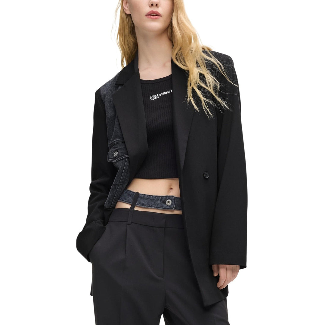 Karl Lagerfeld Jeans Blazer in black SYNC2FASHION-2452513